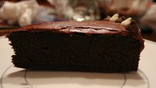Кейк с шоколадова глазура