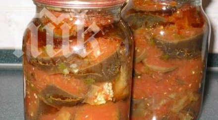 Патладжани с домати и пресни подправки