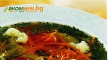 Зеленчукова супа с карфиол
