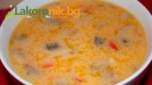 Супа от гъби със застройка