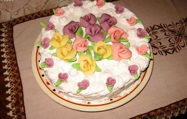 Торта „Роза”