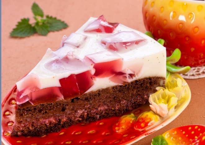 Шоколадова торта с ягоди (стъпка по стъпка)
