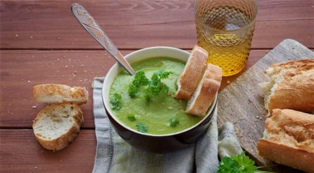 Крем супа от праз и тиквички