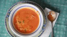 Кус-кус супа с домати