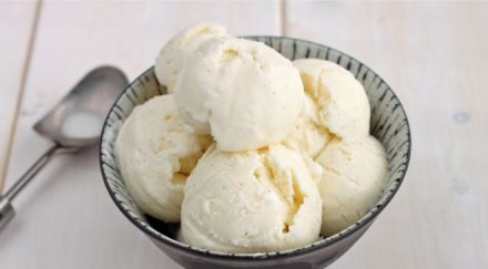 Домашен млечен сладолед