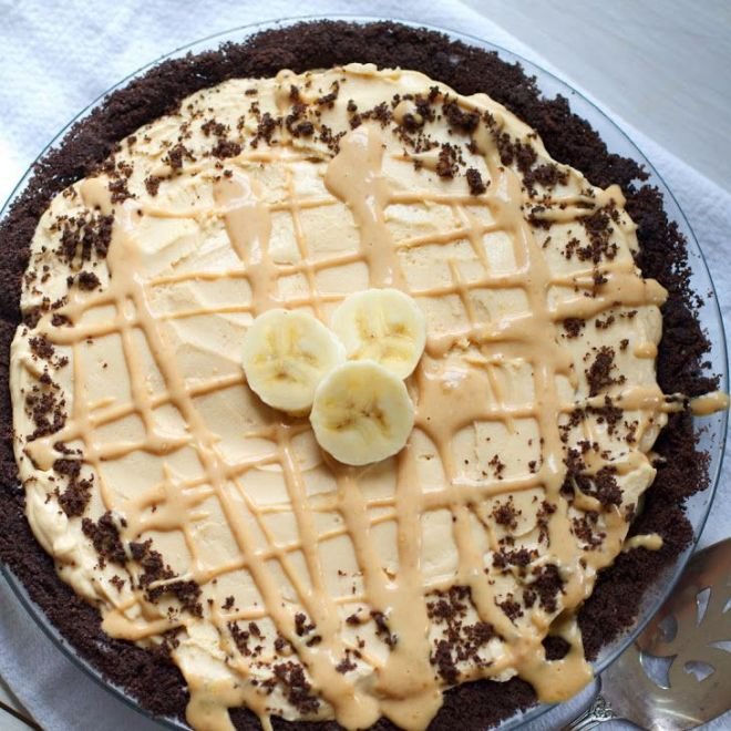 Торта с банан и шоколад