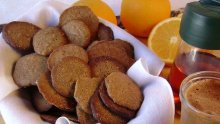 Канелени бисквити с портокал