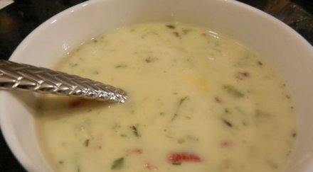 Супа с лук и сирене