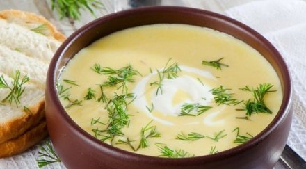 Крем супа от карфиол и грах