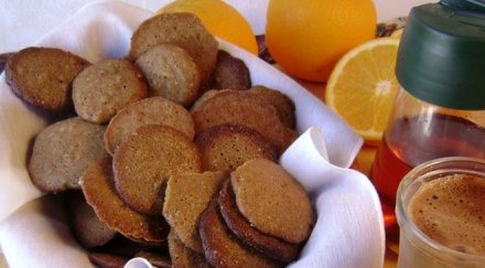 Канелени бисквити с портокал