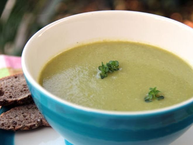 Крем супа от зелен боб и картофи