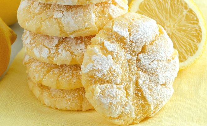 Маслени бисквити с лимон