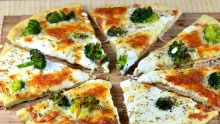 Пица с броколи и сирена